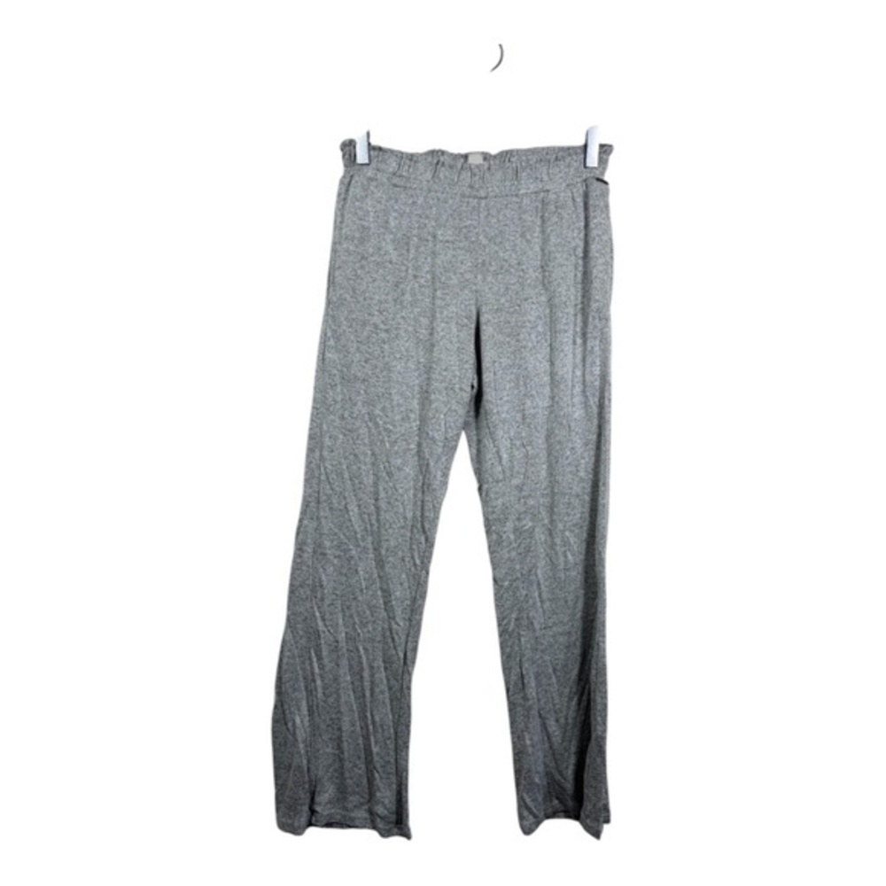 Roxy Sweatpants Womens Size Medium Gray Eleastic Waist Minimalist Comy Cozy
